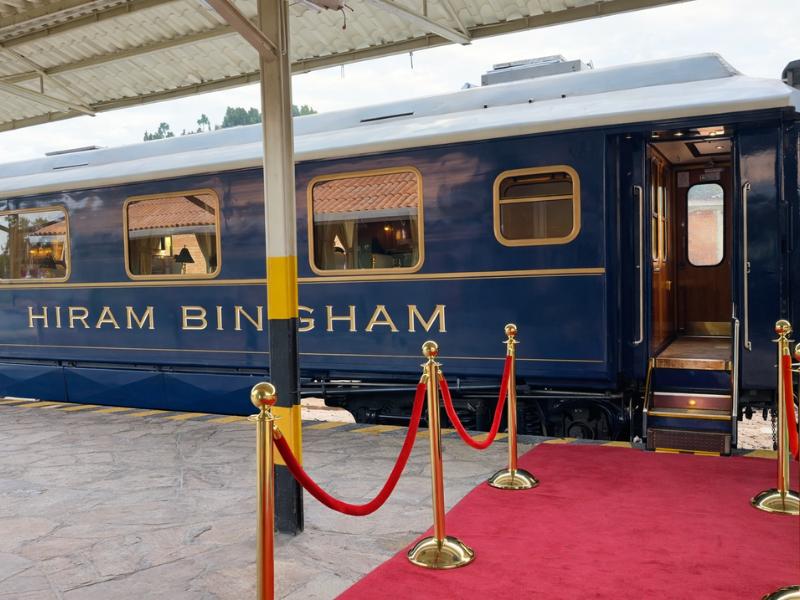 Hiram Bingham Panoramic Train Tour with Fine Dining & Machu Picchu