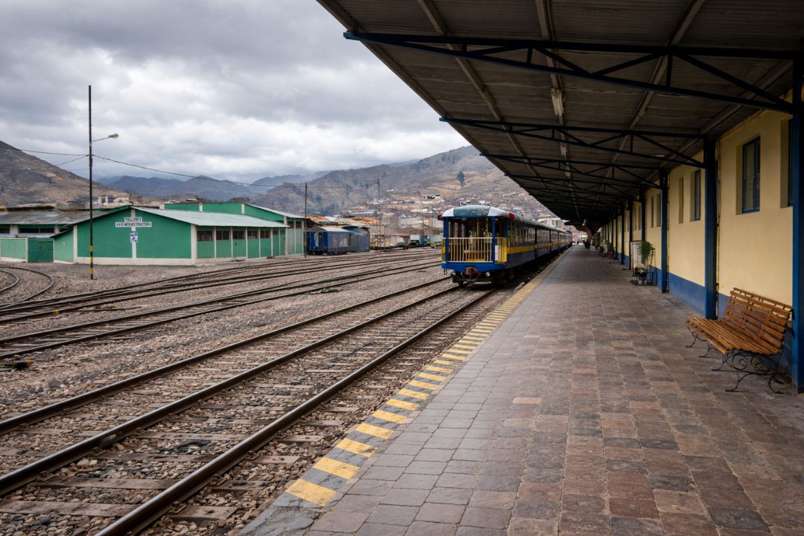 Wanchaq Station in Cusco photographed during a Machu Picchu Guided Tours excursion.